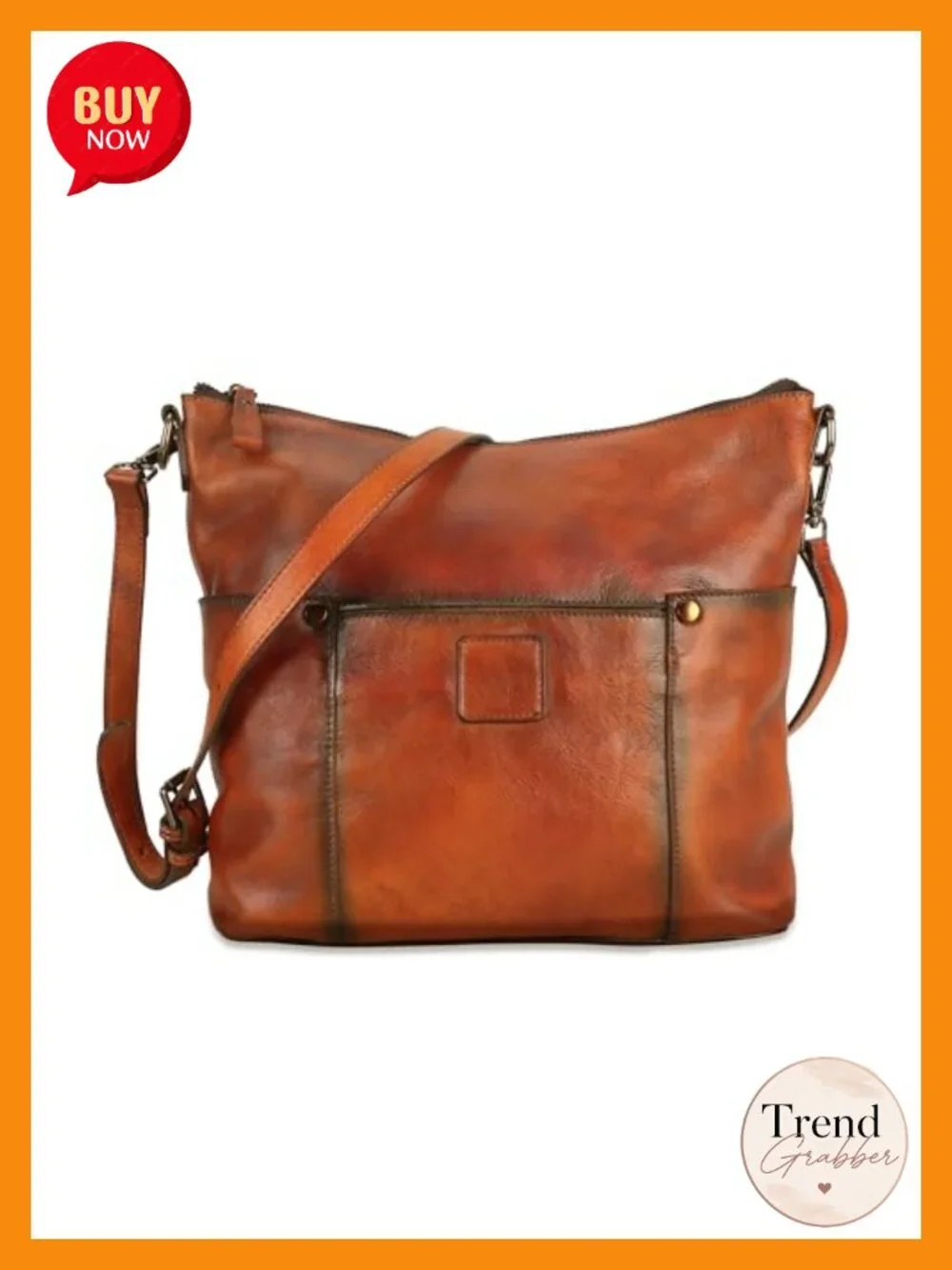 Genuine Leather Hobo Bag Crossbody Shoulder Purse Handbag